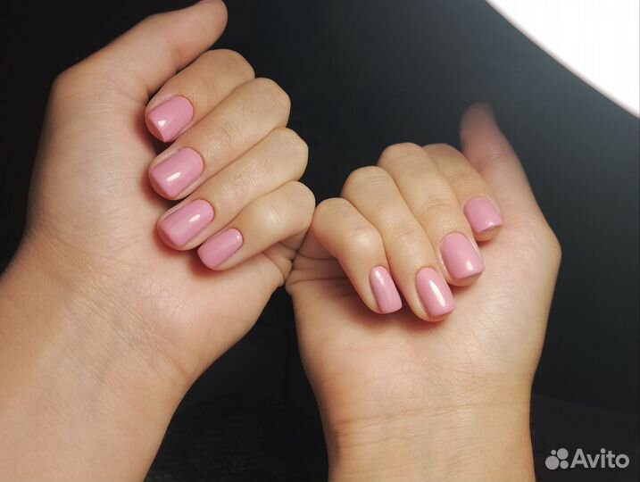 Маникюр- укрепление- гель лак