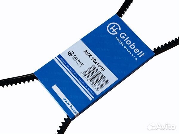 Ремень зубчатый avx (чехия)