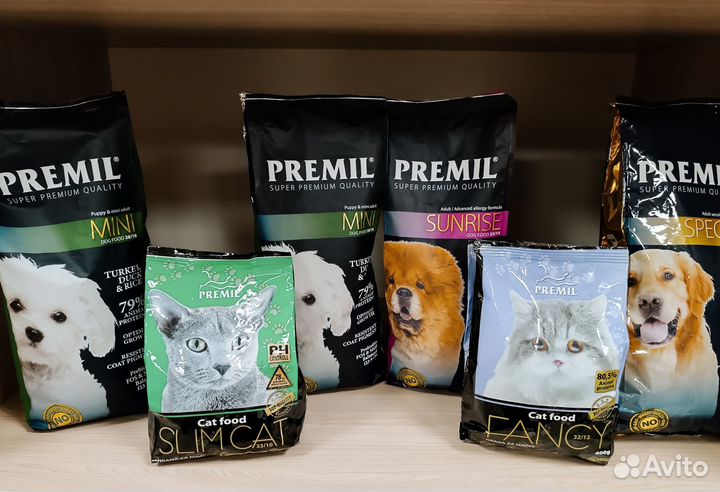 Premil - корм из Сербии для кошек и собак