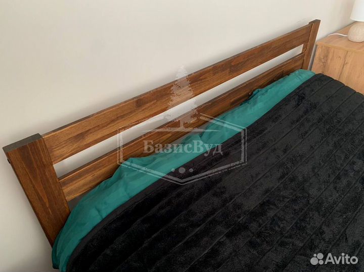 Кровать из массива / Кровать двуспальная / Кровать