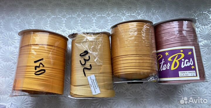 Косая бейка атласная