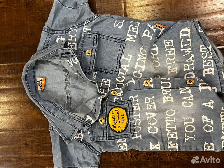 Джинсовая рубашка