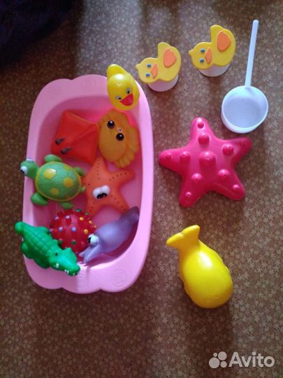 Игрушки для ванной