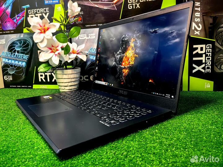 Игровой ноутбук asus i5 / GTX 1650 4 Gb