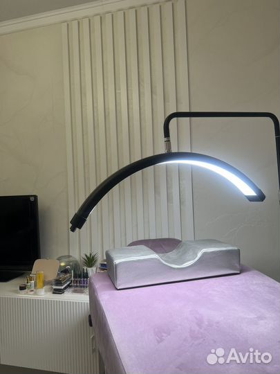 Лампа для наращивания ресниц Луна