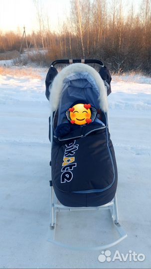 Санки коляска pikate