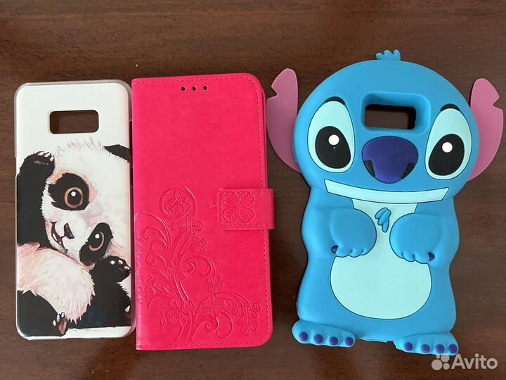 Чехол на samsung s8plus (см 6 штук)