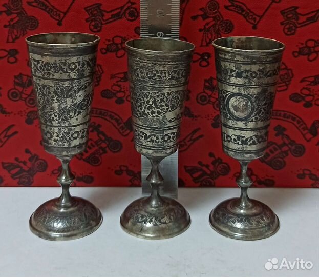 Рюмка серебро СССР 875 пробы