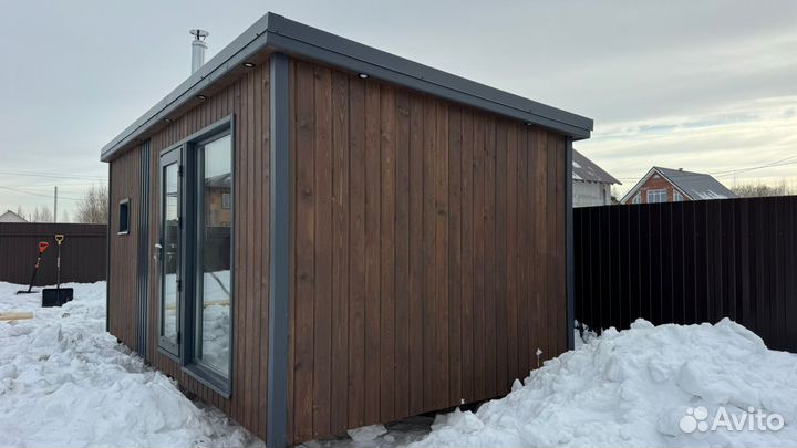 Модульная баня в рассрочку