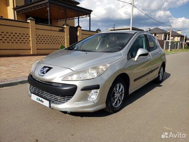 Peugeot 308 1.6 AT, 2008, 70 000 км