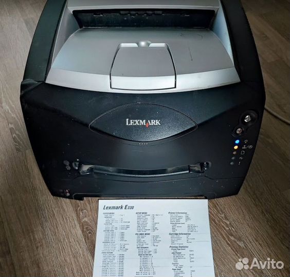 Принтер лазерный lexmark e330