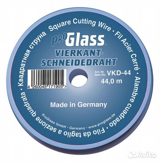 Режущая струна ProGlass квадрат 0,6х0,6мм Германия