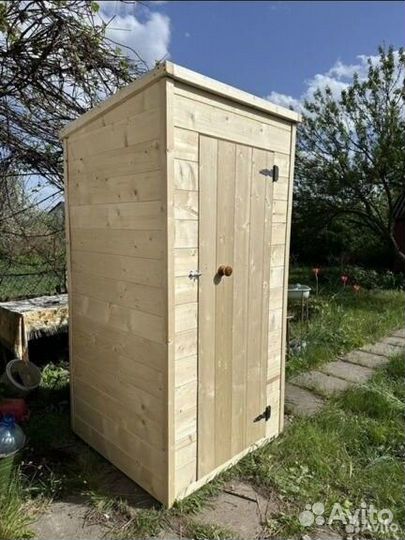 Дачный туалет с душем