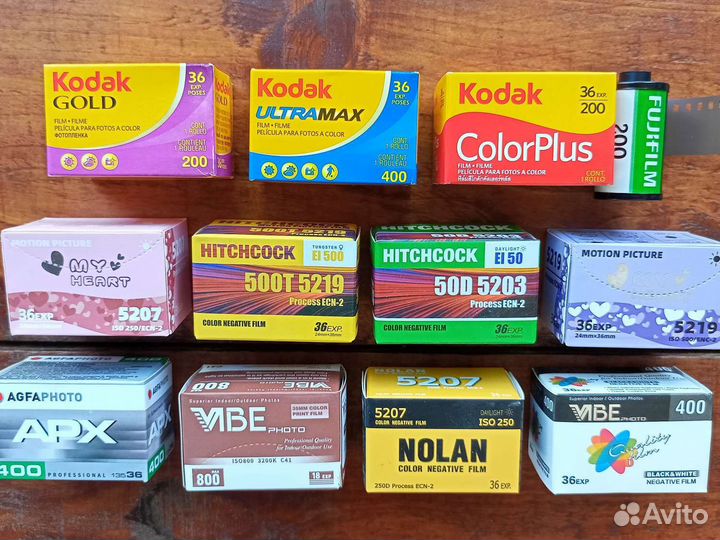 Фотопленка kodak vision Hitchсock,цветная свежая
