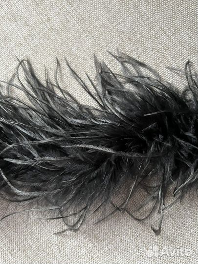 Боа из перьев страуса
