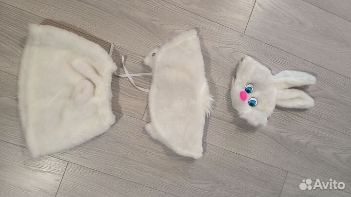 Карнавальный костюм для девочки зайка зайчик