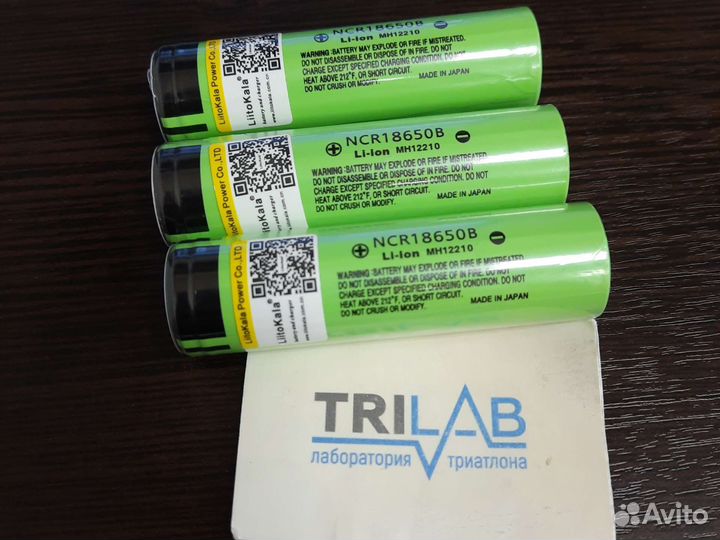 Аккумулятор Li-Ion 3400 мАч NCR18650B MH12210