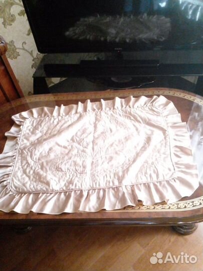 Шторы и покрывало бу