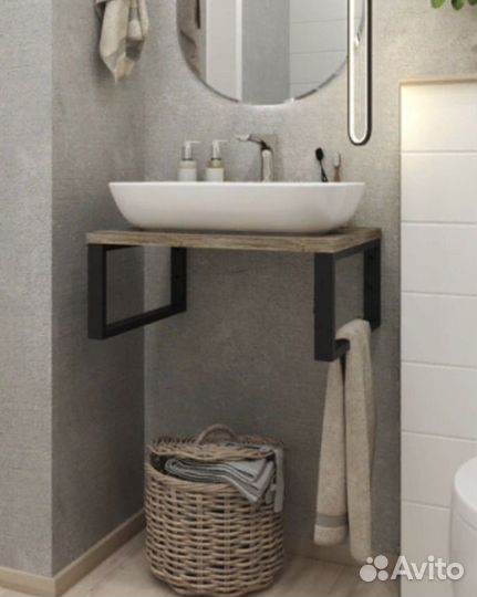 Подвесная тумба для ванной