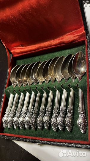 Чайные ложки мельхиор