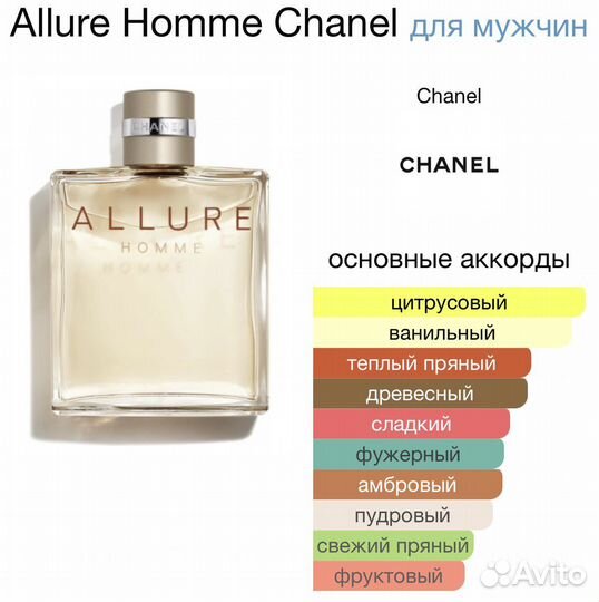 Allure Homme Chanel 100 мл