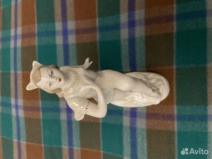 Статуэтка фарфор дфз Балерина «Женщина - Кошка»