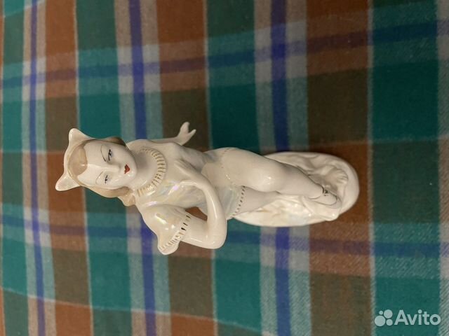 Статуэтка фарфор дфз Балерина «Женщина - Кошка»