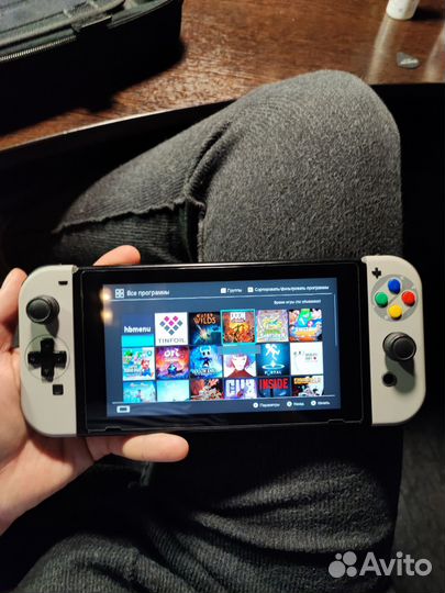 Прошитая Nintendo Switch Rev. 1