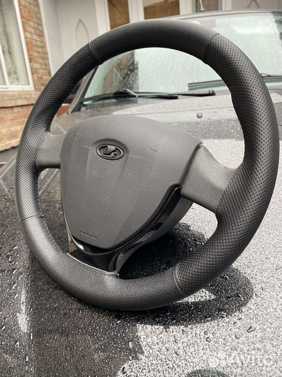 Руль priora 2 с подушкой