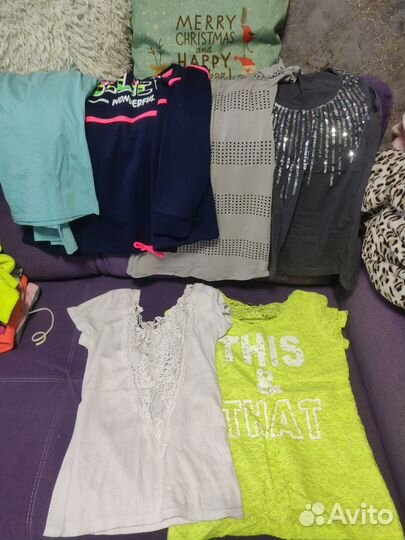 Огромный пакет одежды для женщины