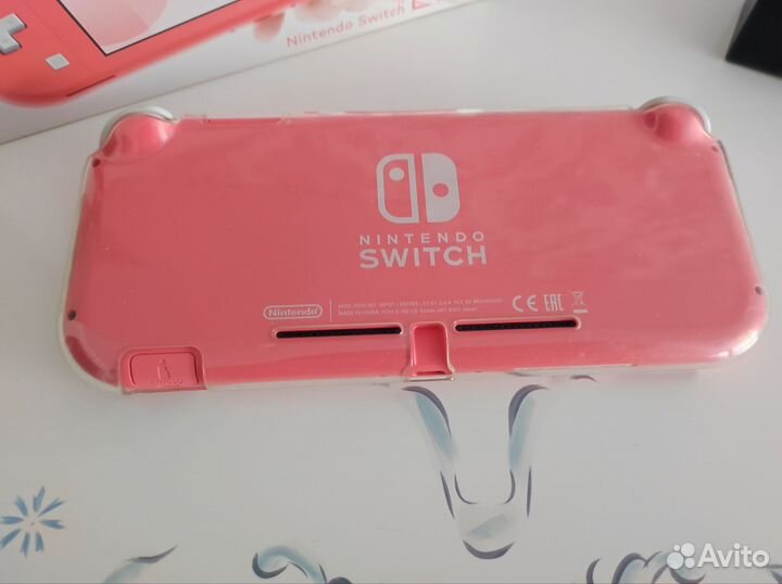 Nintendo switch lite прошитая 256гб