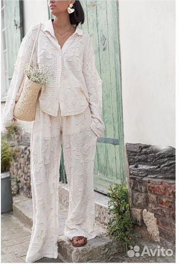 Костюм брючный хлопковый