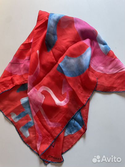 Шелковый платок chanel
