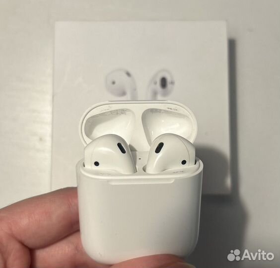 Беспроводные наушники apple airpods 2