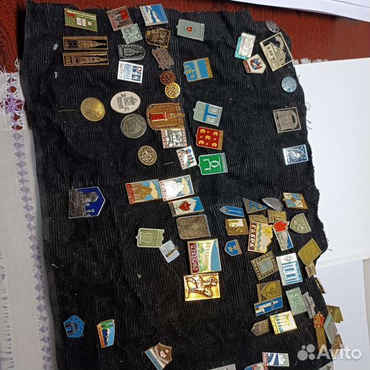 Значки СССР гербы городов