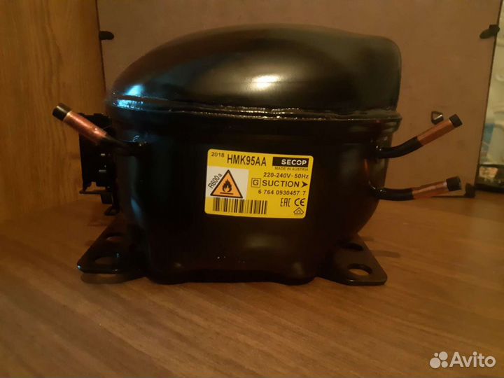 Компрессор холодильника secop hmk95aa