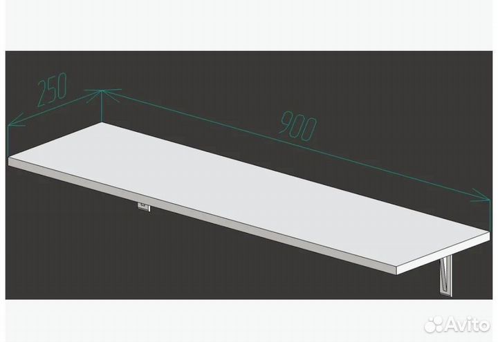 Полка навесная бу