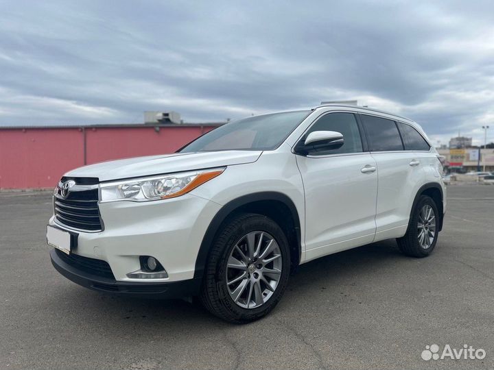 Toyota Highlander 2.7 AT, 2015, 115 000 км