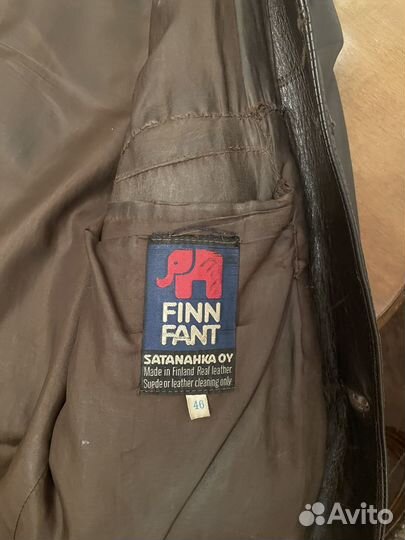 Кожаная куртка винтаж