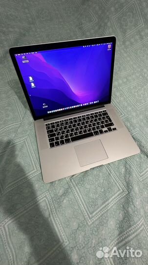 Apple MacBook Pro 15 mid 2015 16 gb i7 512 gb