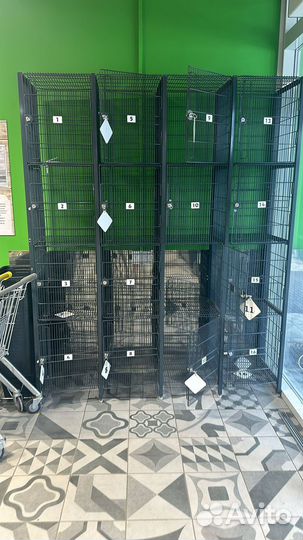 Шкаф металлический сетчатый, сумочная