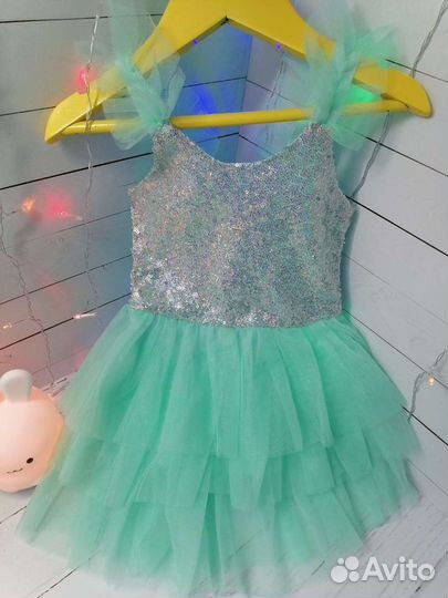 Платье для девочки 80 размер