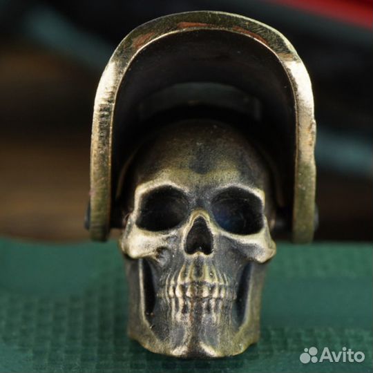 Бусина Темляк Брелок Сварщик Маска Зомби Череп