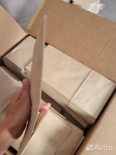 Пакеты бумажные крафт