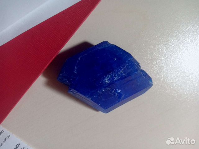 Кристалл из медного купороса