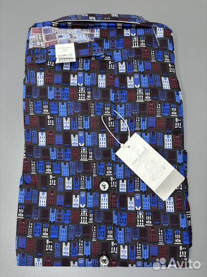 Рубашка мужская Van Laack XL 44 (17 1/2) Оригинал