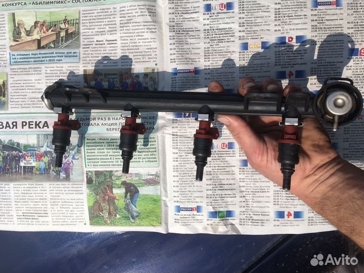 Топливная рампа volvo s40 B4204T