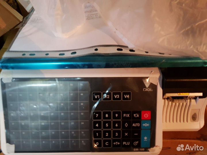 Весы с печатью см100 / CM5000