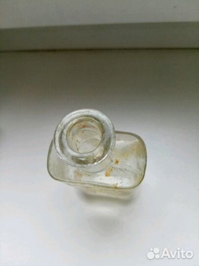 Старинная аптекарская склянка 60-е г. г. хiх в