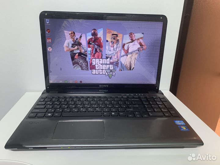 Мощный ноутбук Sony 6gb/i3